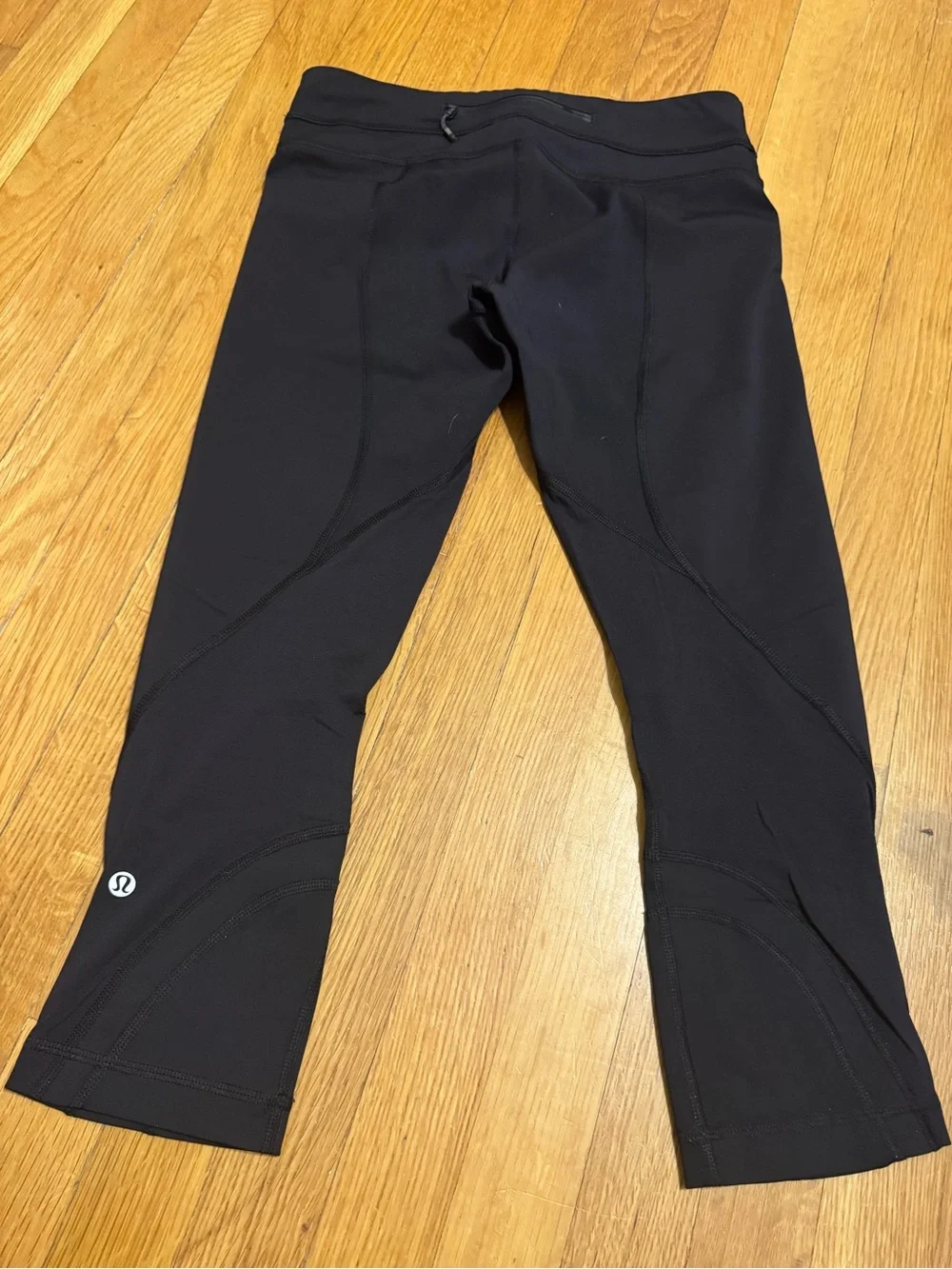 lululemon athletica Black Leggings with Skull & 
